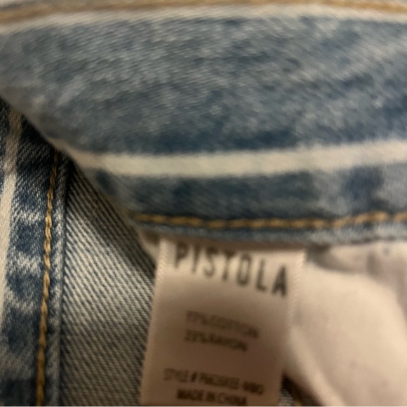 Pistola Striped Jeans Size 24 - Picture 9 of 11